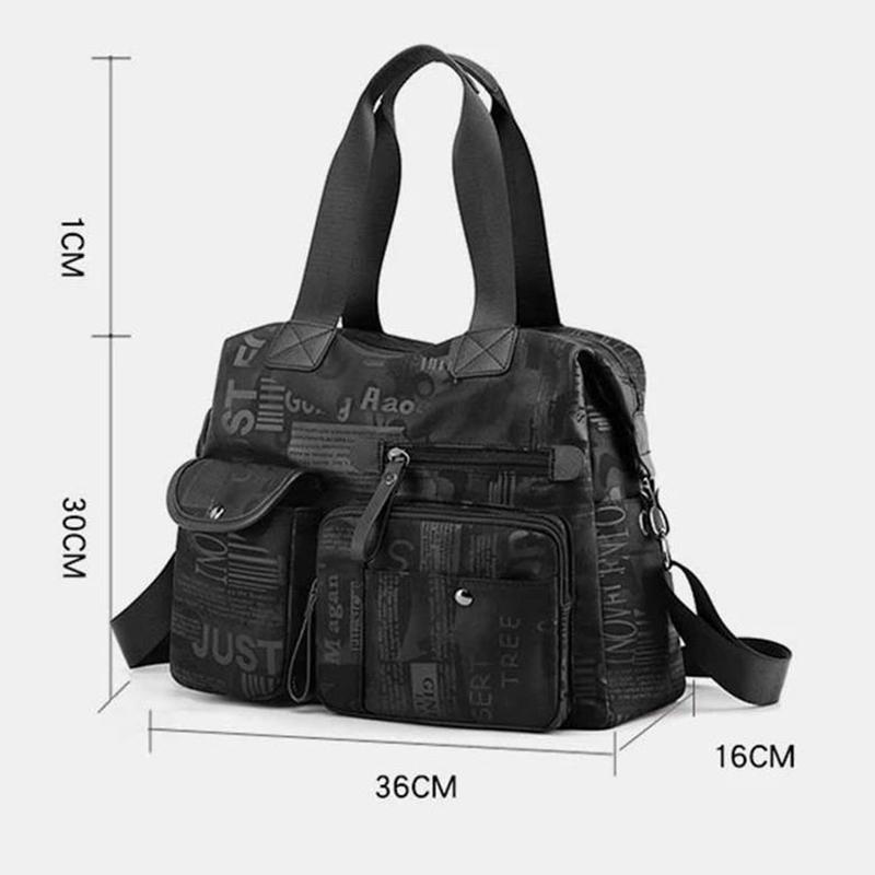 Luna | Vintage Print Crossbody Travel Bag