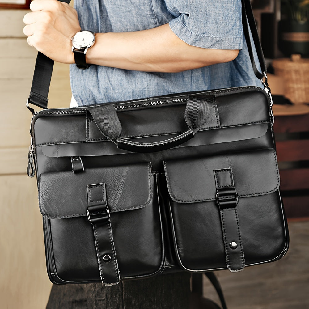 Leo | Large Capacity Crossbody Messenger Laptop Bag