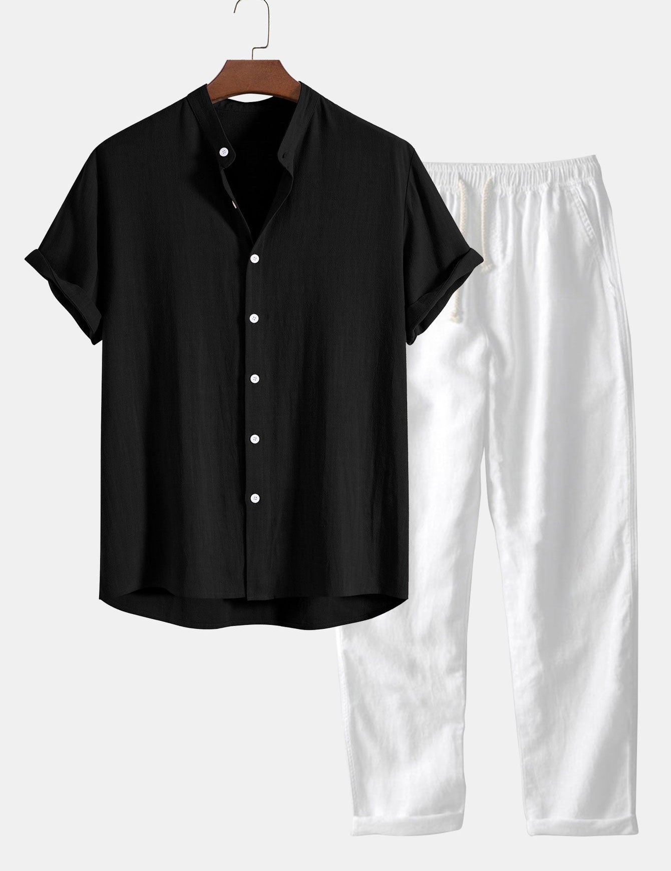 MIKE | Shirt and Pants Two Pieced Set Men