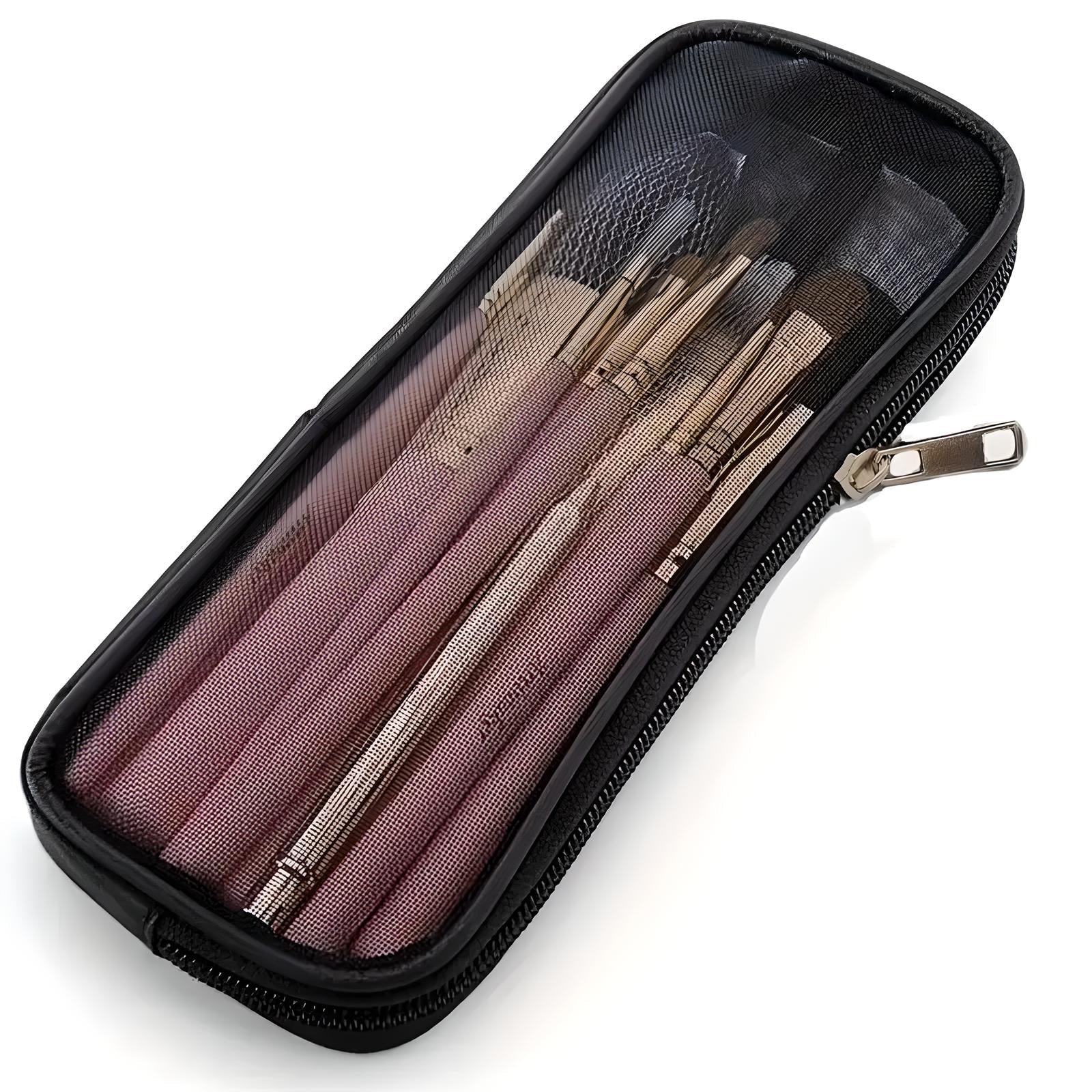 Celia | Breathable Mesh-Design Brush Bag