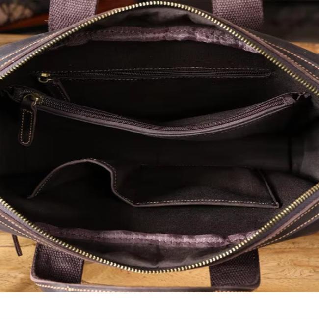 Luca | Luxurious Leather Crossbody Travel Messenger Bag