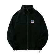 Men's Highly closed winter zipper Jacket | Long -sleeved-3