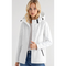 Women printed zipper winter jacket | Hood-5