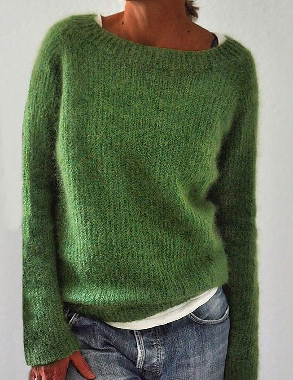 Sweatshirt with botanical pattern for style -conscious women-1