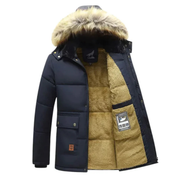 Men Winter Parka hooded jacket | zipper-1