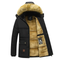 Men Winter Parka hooded jacket | zipper-2