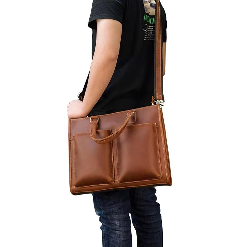 Jack | Men's Vintage Leather Travel Crossbody Messenger Handbag