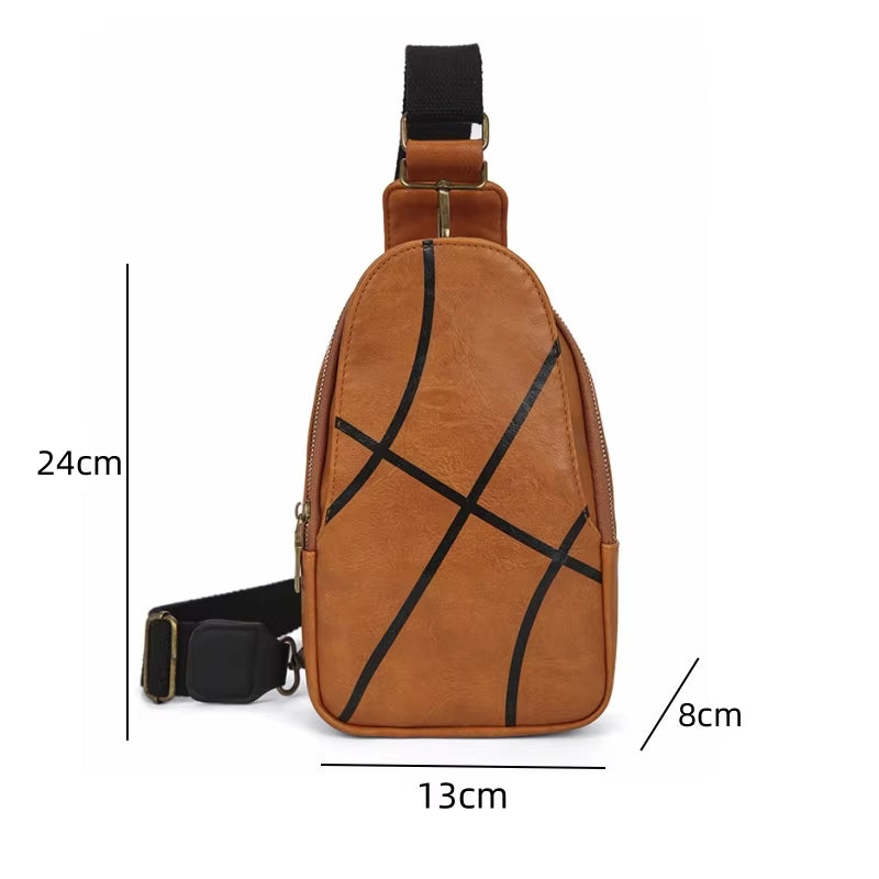 Jade | Waterproof Leather Sports Crossbody Bag