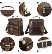 Lucas | Leather Crossbody Messenger Bag