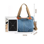 Lars | Retro Canvas Large Messenger Bag and Shoulder Bag