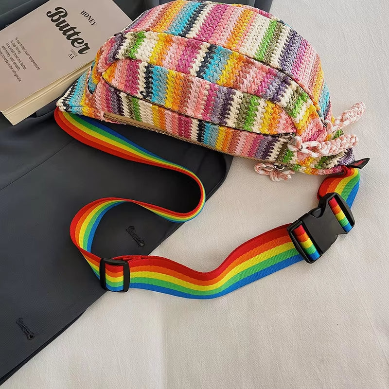 Lena | Casual Knit Hip Bag Crossbody