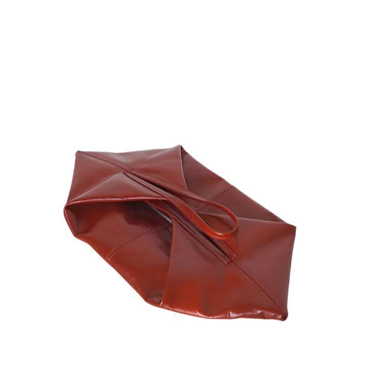 Luna | Women's Small Pleated Leather Crossbody Bag