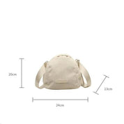 Eva | Simple Corduroy Shoulder Bag