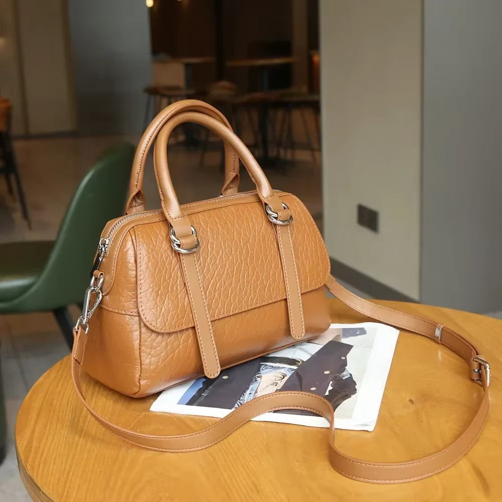 Ella | Women's Elegant Leather Crossbody Sling Handbag