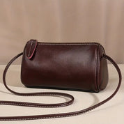 Eva | Small Vintage-Style Leather Shoulder Bag