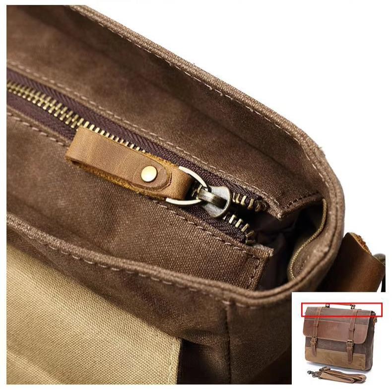Jack | Vintage Water-Repellent Canvas Shoulder Bag Travel Bag