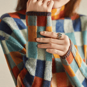 Comfortable color block sweater with a casual design-3