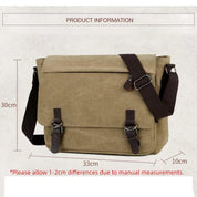 Luca | Compact Crossbody Messenger Laptop Travel Bag