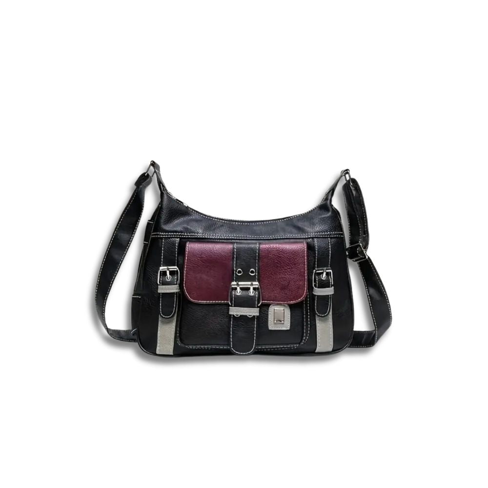 Leila | Vintage PU Leather Women's Crossbody Handbag