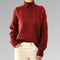 Roll collar sweater modern and cozy for women Winter 2025-2