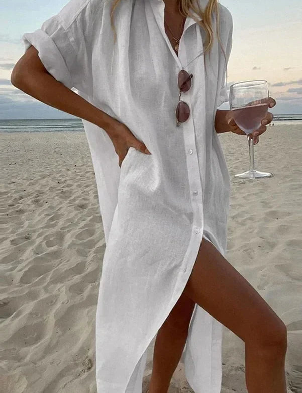 DELILAH | Timeless Linen Spring Dress