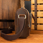 Kai | Men's Vintage Leather Crossbody Sling Travel Bag