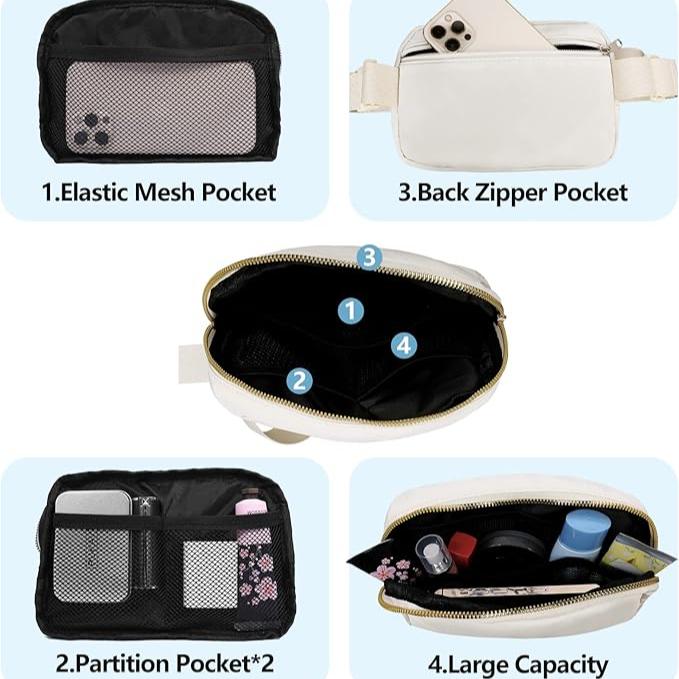 Jade | Waterproof Crossbody Fanny Pack