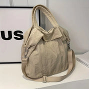 Luna | Large Capacity Multi-Pocket Nylon Shoulder Bag