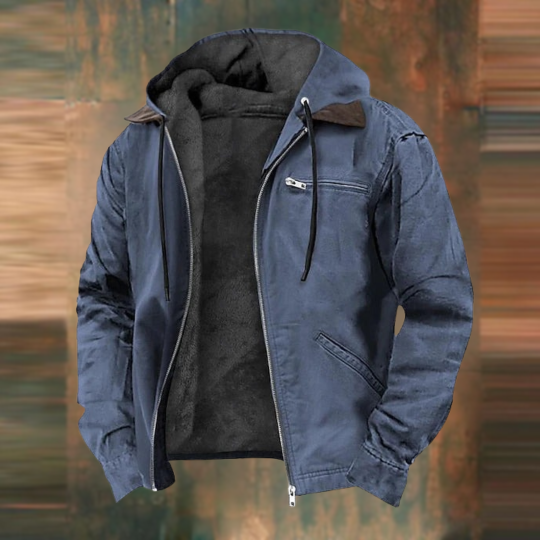 Bennetim | Men's winter bomber jacket | Warmth-4