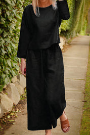 Lily | Airy Blouse & Pants Set