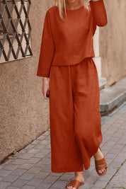 Lily | Airy Blouse & Pants Set
