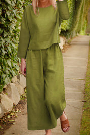 Lily | Airy Blouse & Pants Set