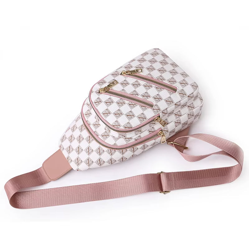 Emma | Chic Monogram Crossbody Sling Bag