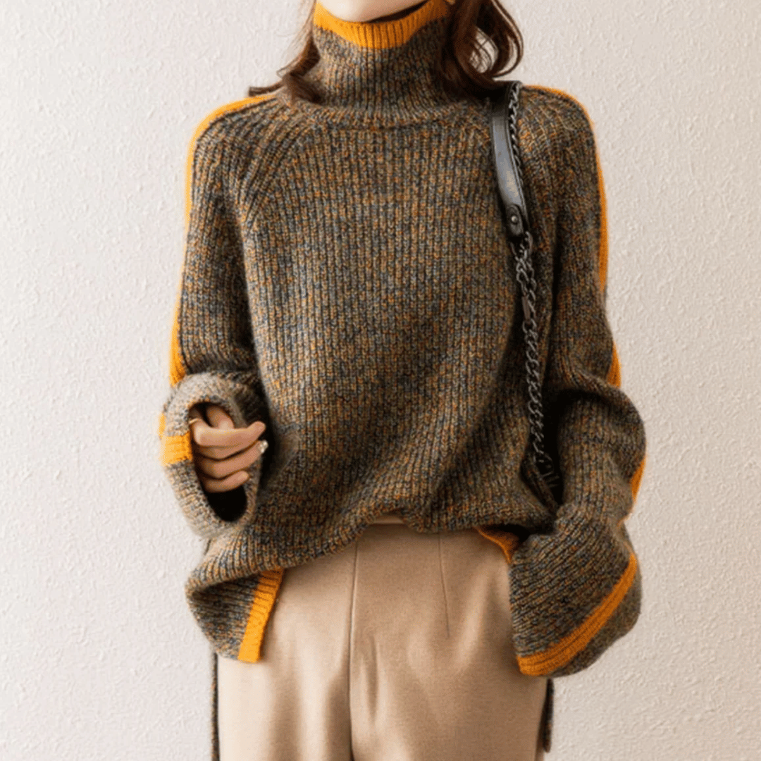 Sweaters made of high -quality polyester for women on cooler days-3