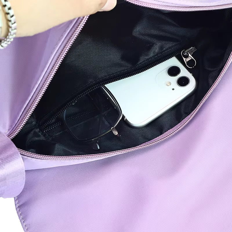 Ella | Waterproof Nylon Crossbody Messenger Travel Bag