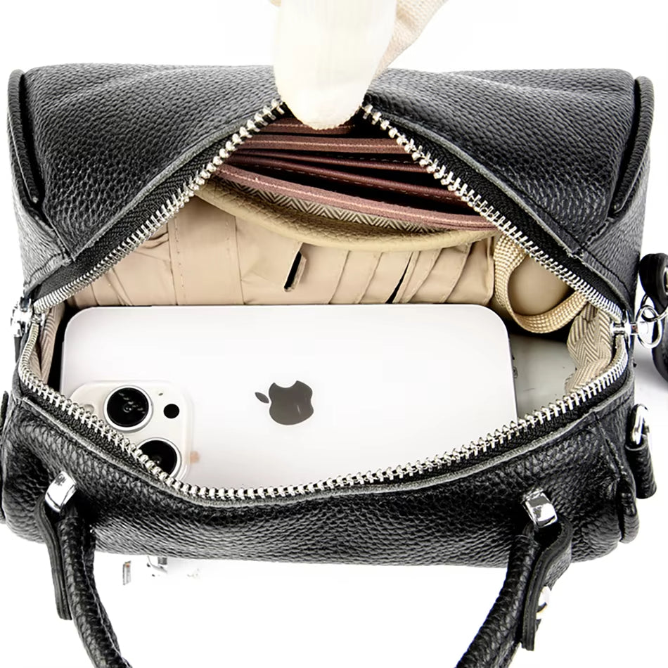 Ella | Elegant Leather Crossbody Sling Bag