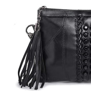 Sanne | Chic Textured Accent Crossbody Clutch