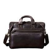 Luca | Luxurious Leather Crossbody Travel Messenger Bag