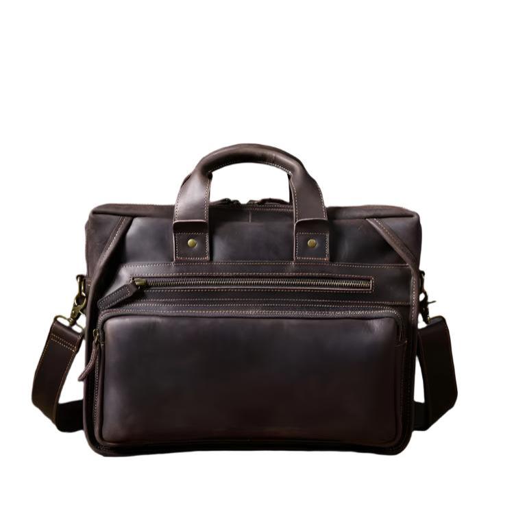 Luca | Luxurious Leather Crossbody Travel Messenger Bag