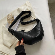 Sofie | Elegant Half-Round PU Leather Bag for Women