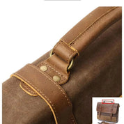 Jack | Vintage Water-Repellent Canvas Shoulder Bag Travel Bag