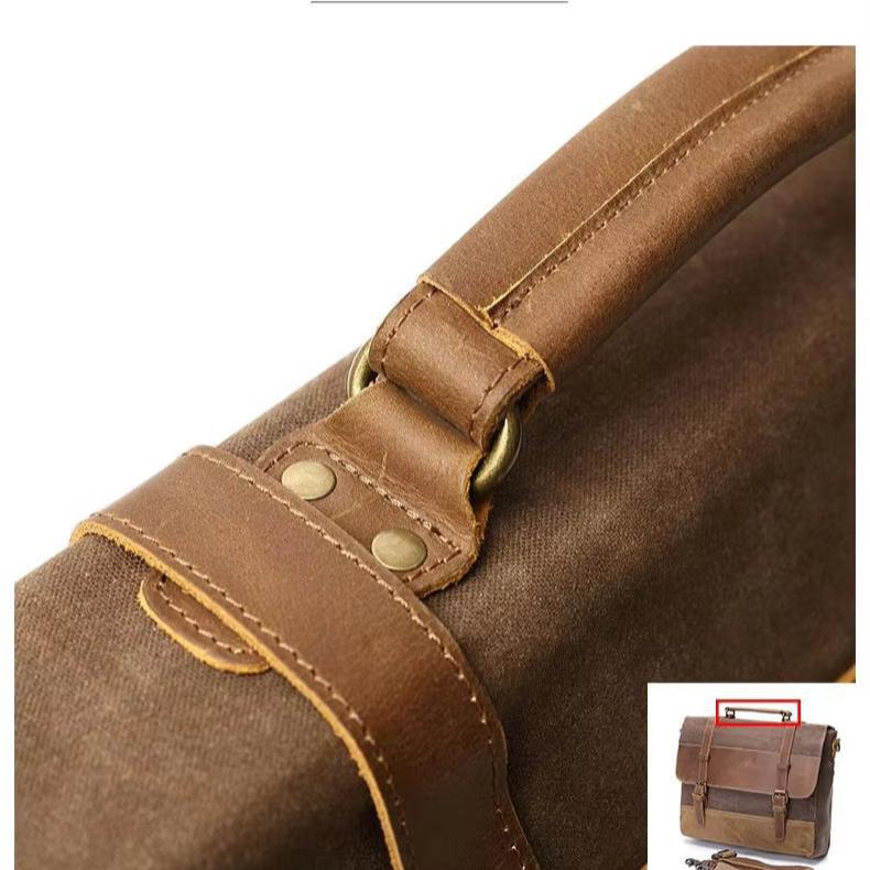Jack | Vintage Water-Repellent Canvas Shoulder Bag Travel Bag