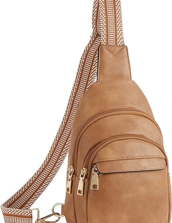 Alice | Chic PU Leather Crossbody Sling Bag for Effortless Style