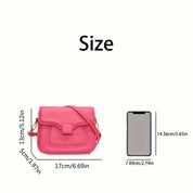 Luna | Women's PU Leather Saddle Crossbody Sling Bag