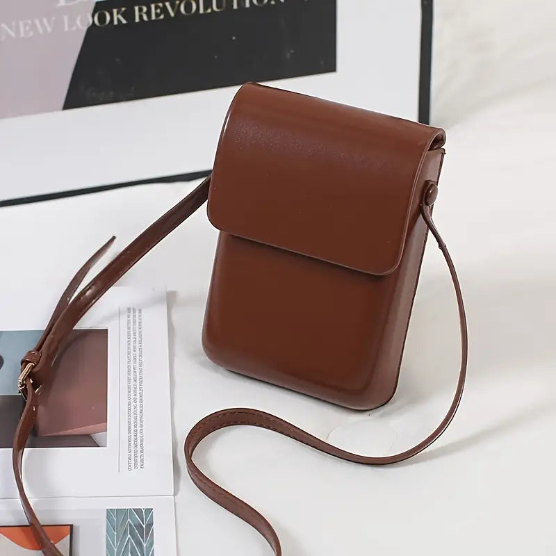 Lara | Minimalist Small PU Leather Shoulder Bag