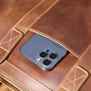 Felix | Vintage Leather Crossbody Travel Laptop Messenger Bag