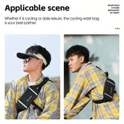 Kai | Reflective Waterproof Bicycle Crossbody Hip Bag