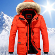 Berndia | Men's stylish winter parka jacket | Warmth-3
