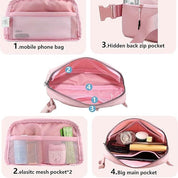 Eva | Lightweight Waterproof Crossbody Waist Bag