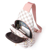 Emma | Chic Monogram Crossbody Sling Bag